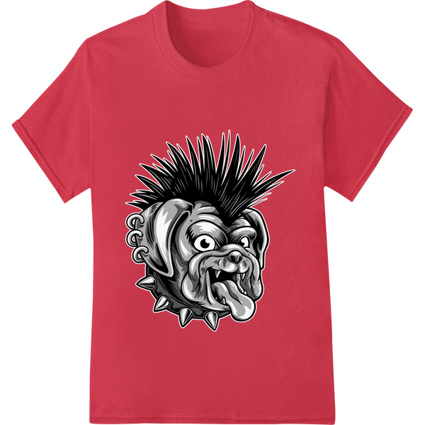 Cutting-edge bulk t-shirt printing featured on Fierce Rebel Bulldog DTF Print Heat Transfer