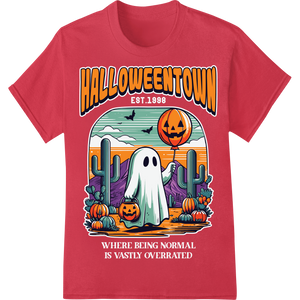 Premium quality DTF prints on Spooky Halloweentown Adventure - Vibrant DTF Print Design