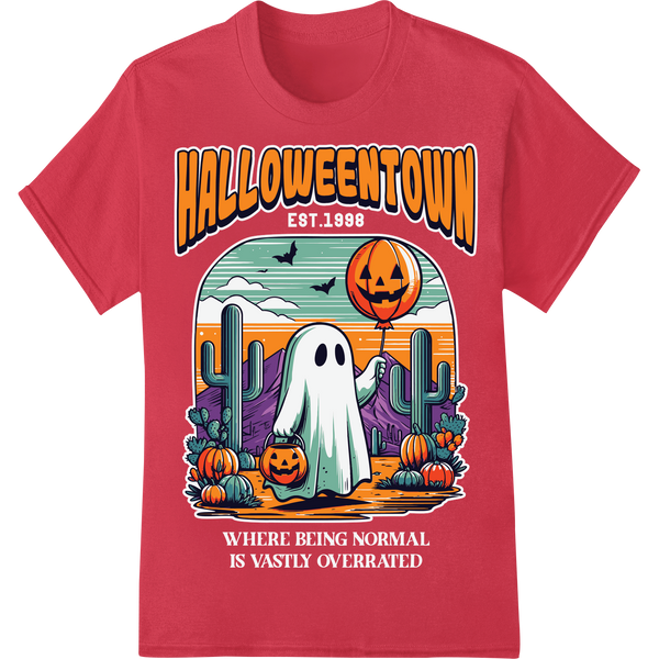 Premium quality DTF prints on Spooky Halloweentown Adventure - Vibrant DTF Print Design