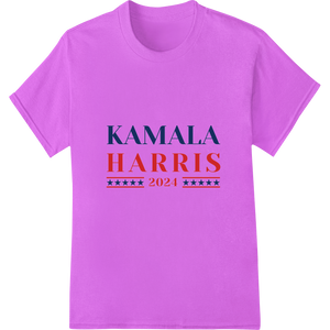 Personalized bulk t-shirt printing design for Kamala Harris 2024 Election DTF Print Heat Transfer