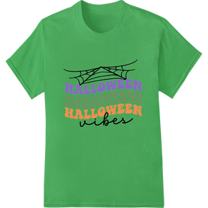 Cutting-edge heat transfer featured on Spooky Halloween Vibes - Festive Heat Transfer Design