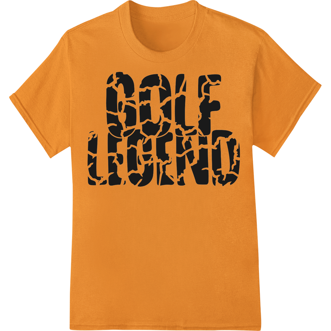 Eerie Elegance: Abstract Halloween DTF Print Heat Transfer on orange shirt - SUPERDTF-DTF Prints-DTF Transfers-Custom DTF Prints