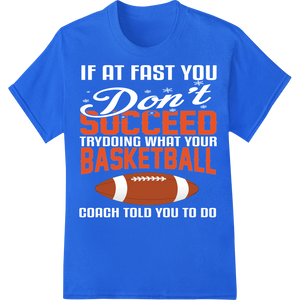 Succeed in Basketball with Bold DTF Print Heat Transfer - High-quality DTF technology