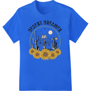 Premium quality customized apparel on Desert Dreamer: Enchanting Southwestern DTF Print Transfer