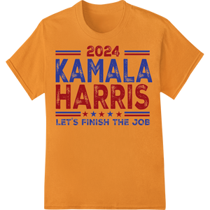 Personalized apparel decoration design for Kamala Harris 2024 Presidential Campaign DTF Print Heat