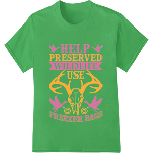 Durable DTF printing experts applied to Preserve Wildlife: Use Freezer Bags | Hunting Conservation