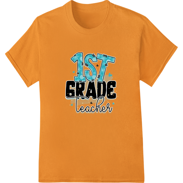 Celebrate Inspiring 1st Grade Teachers with This Fun Print with custom custom t-shirts artwork