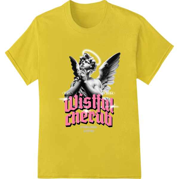 Wishful Thinkin' Cupid: Enchanting DTF Print Heat Transfer with custom custom merchandise artwork