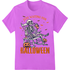 Custom direct to film printing design - Skeleton's Ready for Halloween - Spooky Festive Design