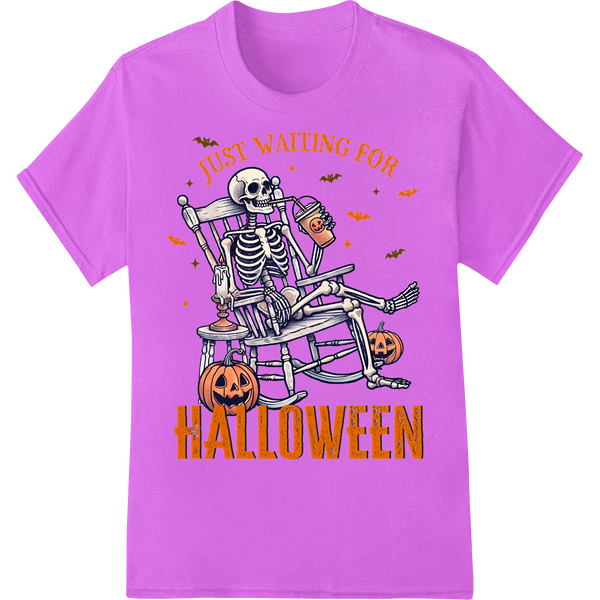 Custom direct to film printing design - Skeleton's Ready for Halloween - Spooky Festive Design