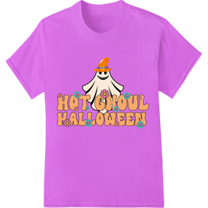 Hot Ghoul Halloween Heat Transfer Print by Super DTF with custom custom DTF designs artwork