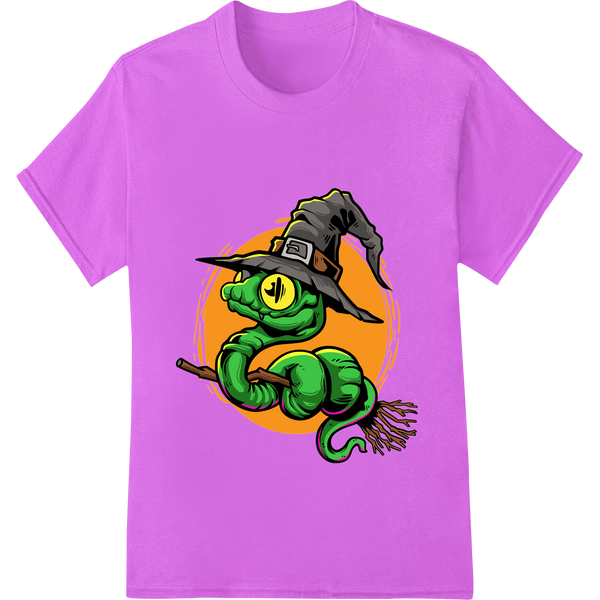 Wicked Witch Snake Halloween DTF Print Heat Transfer featuring professional custom merchandise