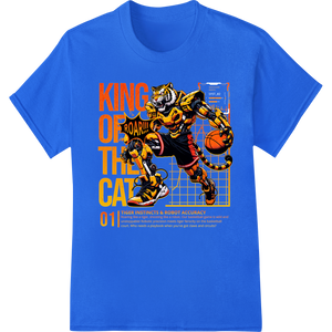 Expert t shirt prints craftsmanship on King of the Court: Unleash Your Basketball Beast