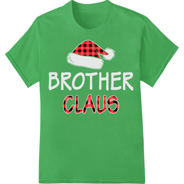 Vibrant DTF printing experts print on Brother Claus | Funny Christmas DTF Print Heat Transfer