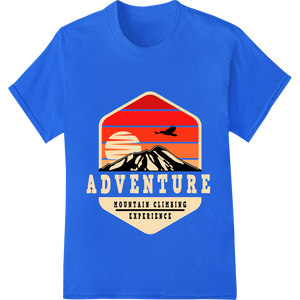 Conquer New Heights: Mountain Climbing Adventure Awaits enhanced with professional custom merchandise