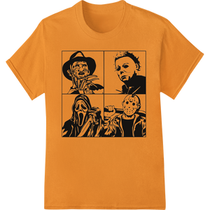 Slasher Legends: A Haunting Halloween Horror Illustration - High-quality DTF printing technology