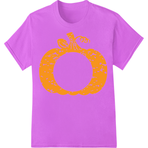 Personalized custom apparel design for Spooky Halloween Pumpkin Heat Transfer - Super DTF Print