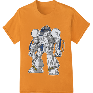 Innovative durable print transfers design on Futuristic Robot: Sci-Fi Mecha Design for DTF Printing