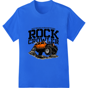 Offroad Adventure Awaits with Rock Crawler Super DTF Print made with premium vibrant DTF prints