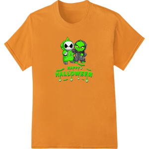 Cute Monster Buddies Wish You a Happy Halloween! made with premium DTF print shop