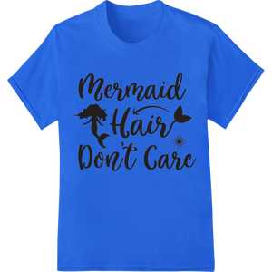 Expert customized apparel craftsmanship on Mermaid Hair Don't Care: Flaunt Your Ocean-Inspired Style