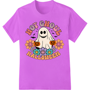 Premium quality custom t-shirts on Cute Hot Ghoul: Playful Halloween DTF Print