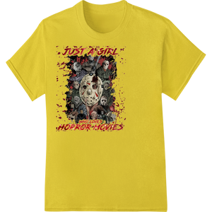 Just A Girl Who Loves Horror Movies: Nightmare Collage - High-quality bulk t-shirt printing