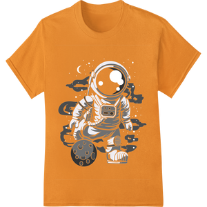 Custom vibrant DTF prints design - Cosmic Astronaut: Bold Space Odyssey DTF Print