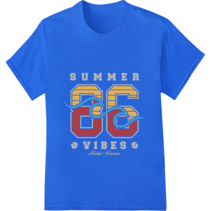 Retro Summer Vibes '66 - Vintage Athletic Design showcasing advanced custom t-shirts technology