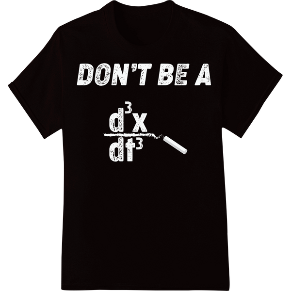 Blank Canvas Math Teacher DTF Print Transfer | Customizable on black shirt - SUPERDTF-DTF Prints-DTF Transfers-Custom DTF Prints