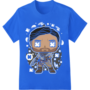 Cosmic Cartoon Astronaut Heat Transfer - Out of this World Style! featuring professional high-quality t-shirt printing