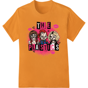 Edgy 'The Plastics' Punk Dolls DTF Print Heat Transfer with custom DTF prints artwork