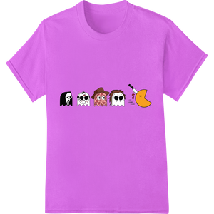 Custom vibrant DTF prints design - Boo-tiful Ghost Gang: 5 Adorable Halloween Characters