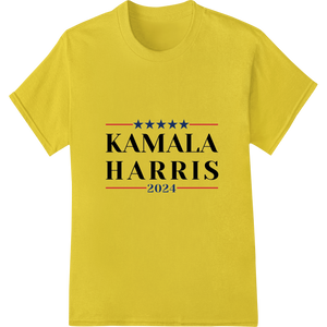 Custom durable print transfers design - Kamala Harris 2024 Election Campaign DTF Print Design