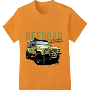 Unique customized apparel for Vintage Jeep Offroad Adventure - Rugged Retro Graphic