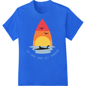 Endless Summer: Ride the Waves, Embrace the Sunset - High-quality custom DTF designs