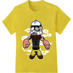 Personalized durable print transfers design for Cute Cartoon Trooper Mascot DTF Print | Super DTF Transfers