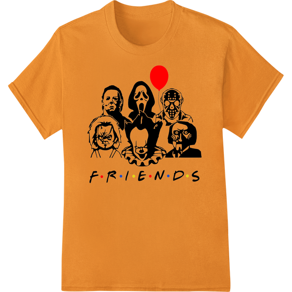 Personalized bulk t-shirt printing design for Haunting Friends Halloween Silhouettes - DTF Heat Transfers