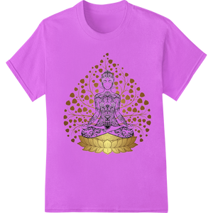 Enlightened Meditation: Find Inner Peace enhanced with professional print on demand