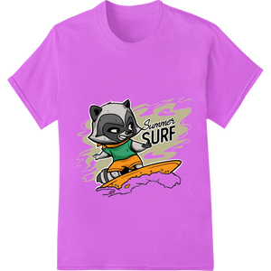 Ride the Wave with our Rad Summer Surf DTF Print Transfer - High-quality bulk t-shirt printing