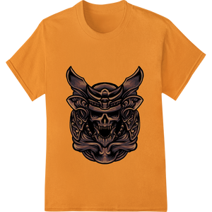 Cutting-edge bulk t-shirt printing featured on Demon Skull Horror Heat Transfer Print | Super DTF