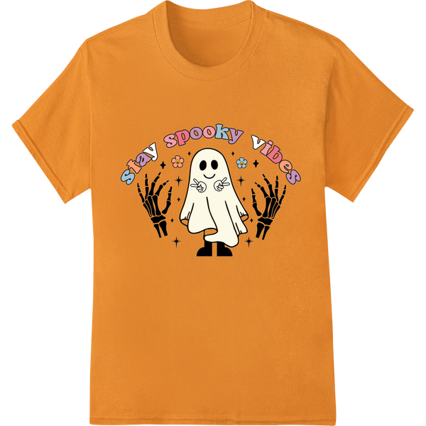 Playful Skeleton: Spooky Vibes for Halloween Fun - High-quality DTF heat transfers