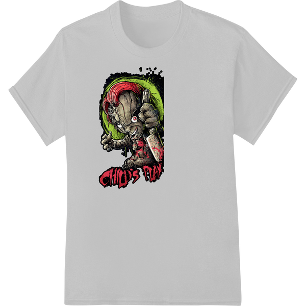 Custom durable print transfers design - Unleash the Terror: Chucky's Back in Chilling Style