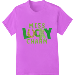 Miss Lucky Charm: Shamrock Style for St. Patrick's Day enhanced with professional print on demand