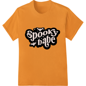 Innovative print on demand design on Spooky Babe: Wickedly Stylish Halloween DTF Print Transfer