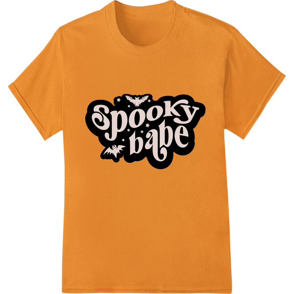 Innovative print on demand design on Spooky Babe: Wickedly Stylish Halloween DTF Print Transfer