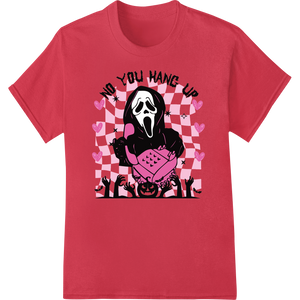 Unique durable print transfers for Ghostface Valentine: A Chilling Way to Say 