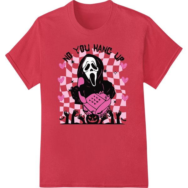 Unique durable print transfers for Ghostface Valentine: A Chilling Way to Say "I Love You"