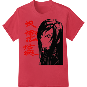 Innovative custom t-shirts design on Serpent Eyes Enchanting - Edgy Anime DTF Print Design