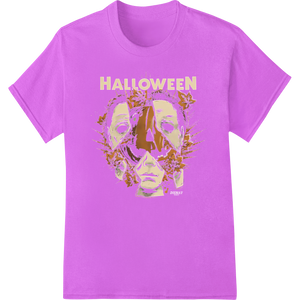 Macabre Skeletal Halloween DTF Print Heat Transfer enhanced with professional custom garment printing